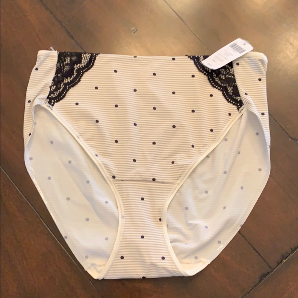 VANISHING TUMMY WITH LACE HIGH LEG BRIEF